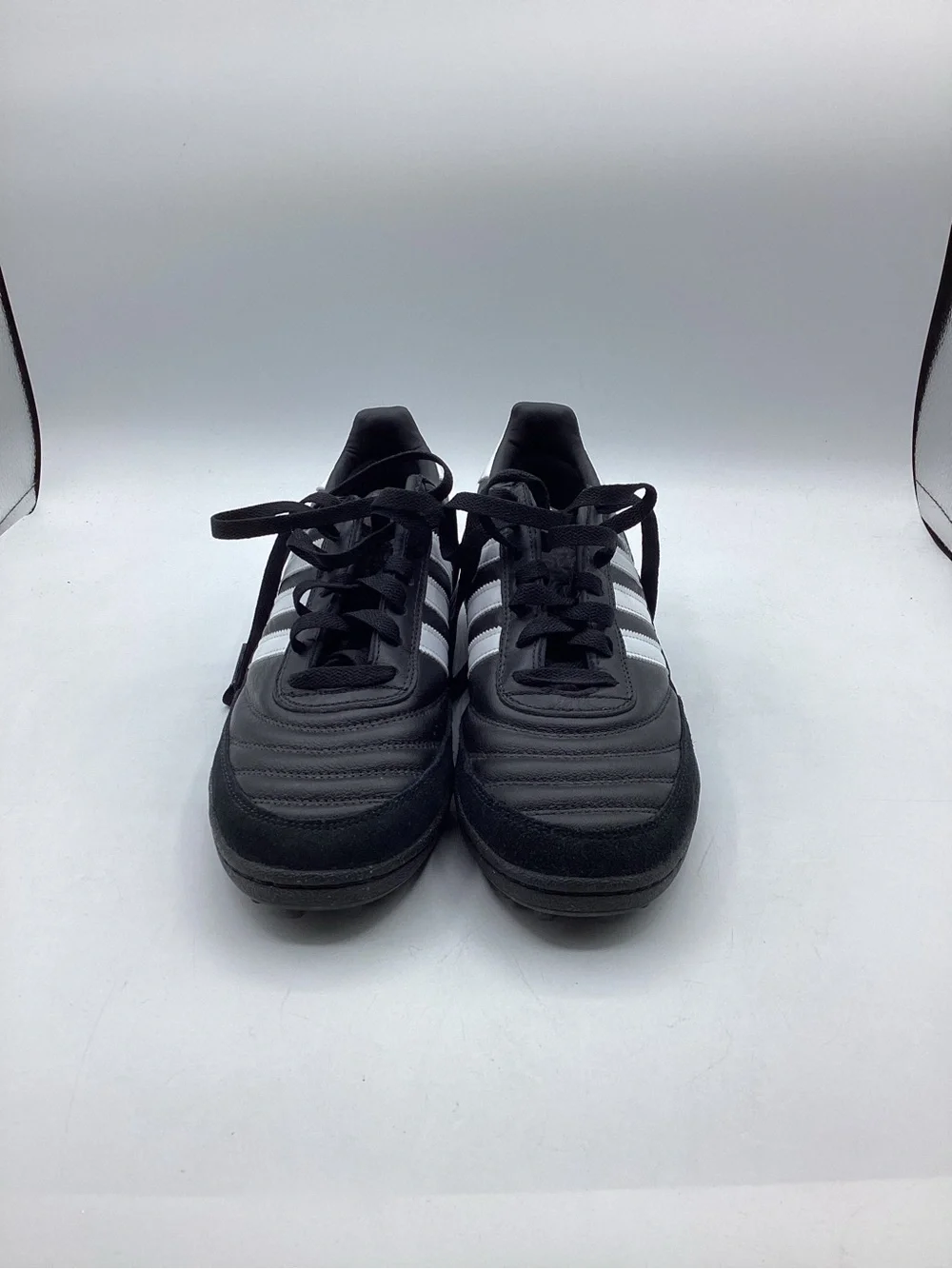 Adidas Mundial Team Turf Black/White Men's Soccer Shoes Size 9